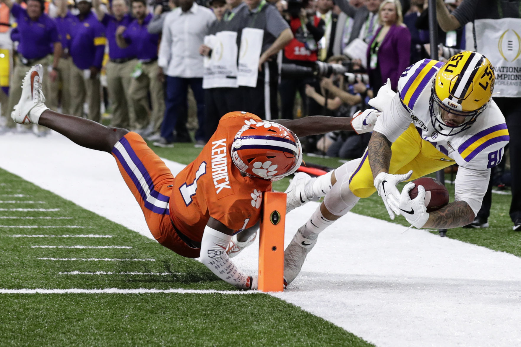 CFP Championship Clemson LSU Football